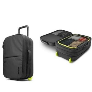 Black | INCASE | Eo Travel Roller Luggage